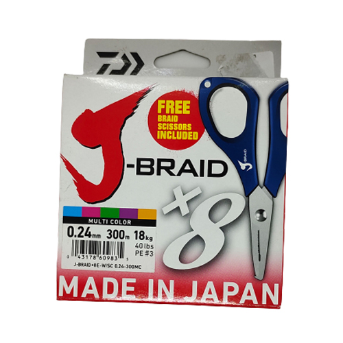 Daiwa J Braid Made In Japan 300m 79LB/35MM